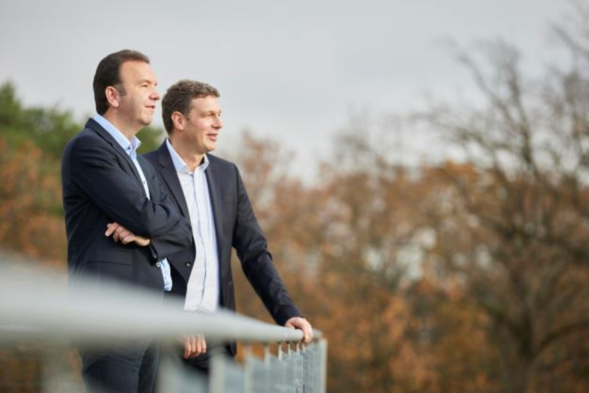 Henning Balck und Christian Komma blicken zuversichtlich in die Zukunft Henning Balck und Christian Komma blicken zuversichtlich in die Zukunft