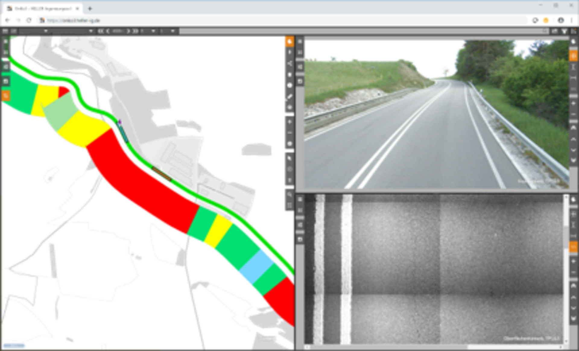 Evaluation of surface damage in OnKo3