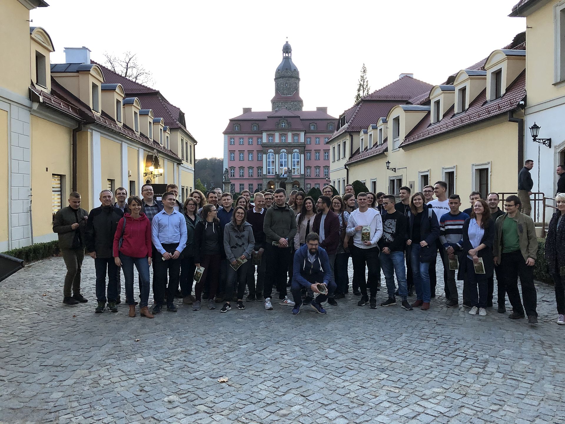 Gruppenbild der HELLER Group in Szczawno-Zdrój